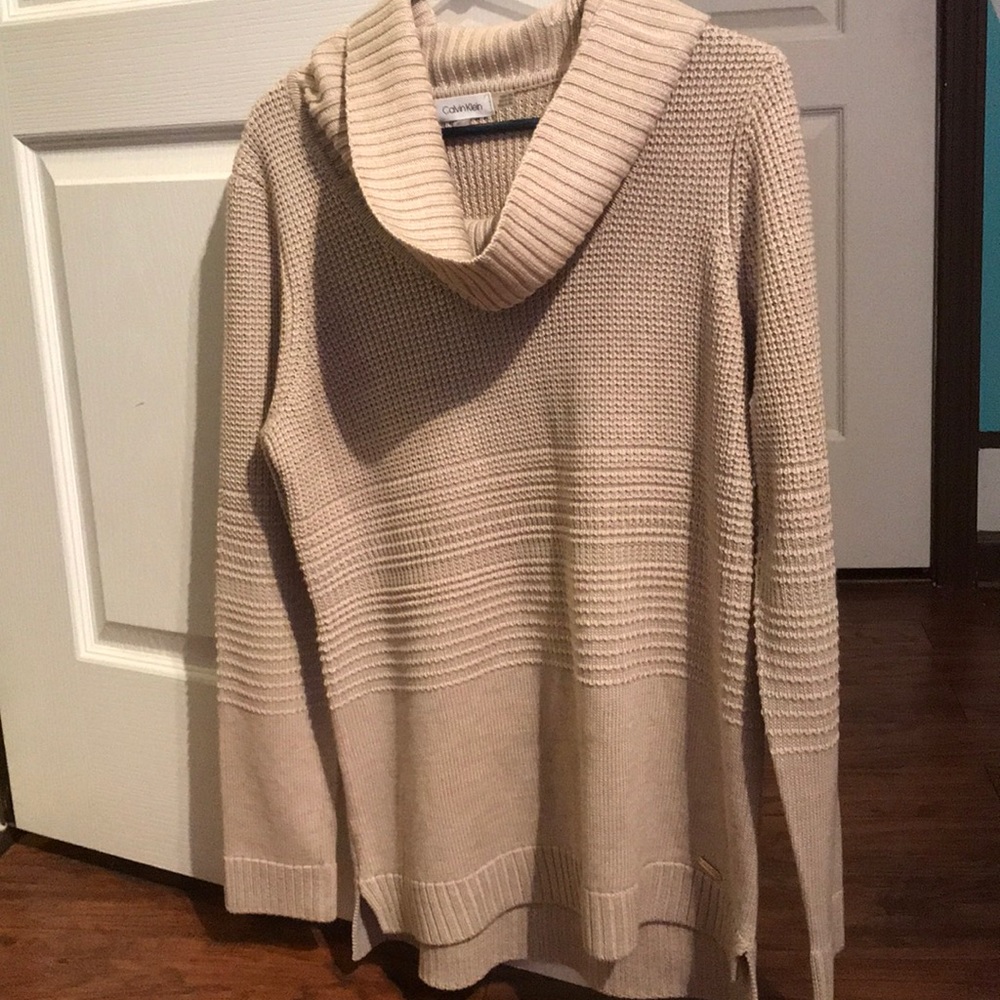 calvin klein turtle neck
